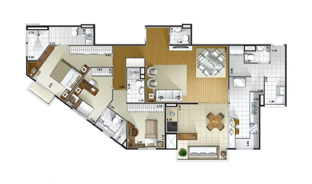 Apartamento, 3 quartos, 132 m² - Foto 9
