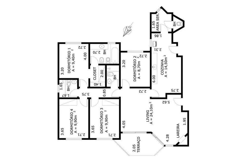 Apartamento, 3 quartos, 119 m² - Foto 22