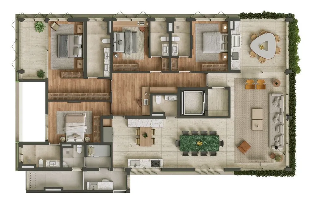 Apartamento, 4 quartos, 312 m² - Foto 7