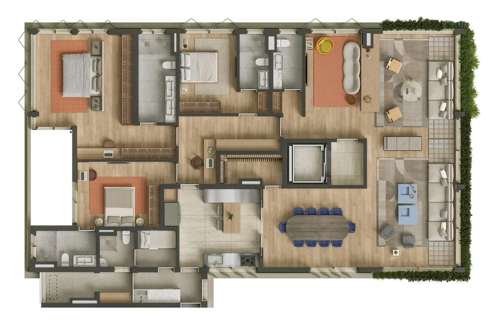 Apartamento, 4 quartos, 312 m² - Foto 4