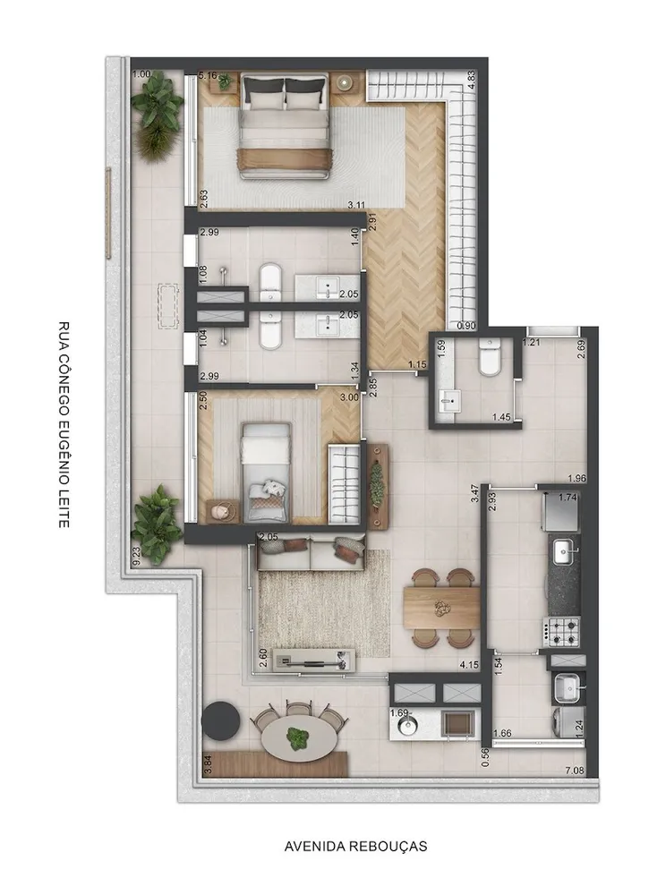 Apartamento, 2 quartos, 99 m² - Foto 11