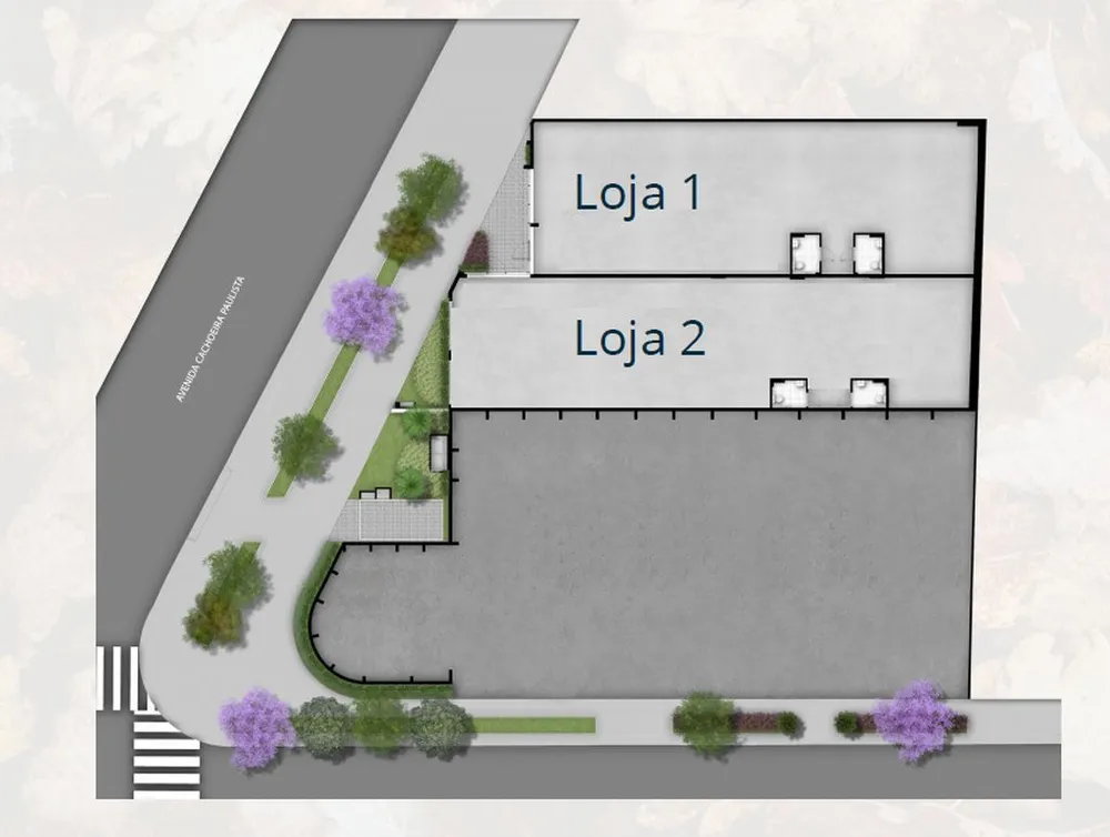 Loja-Salão, 268 m² - Foto 2