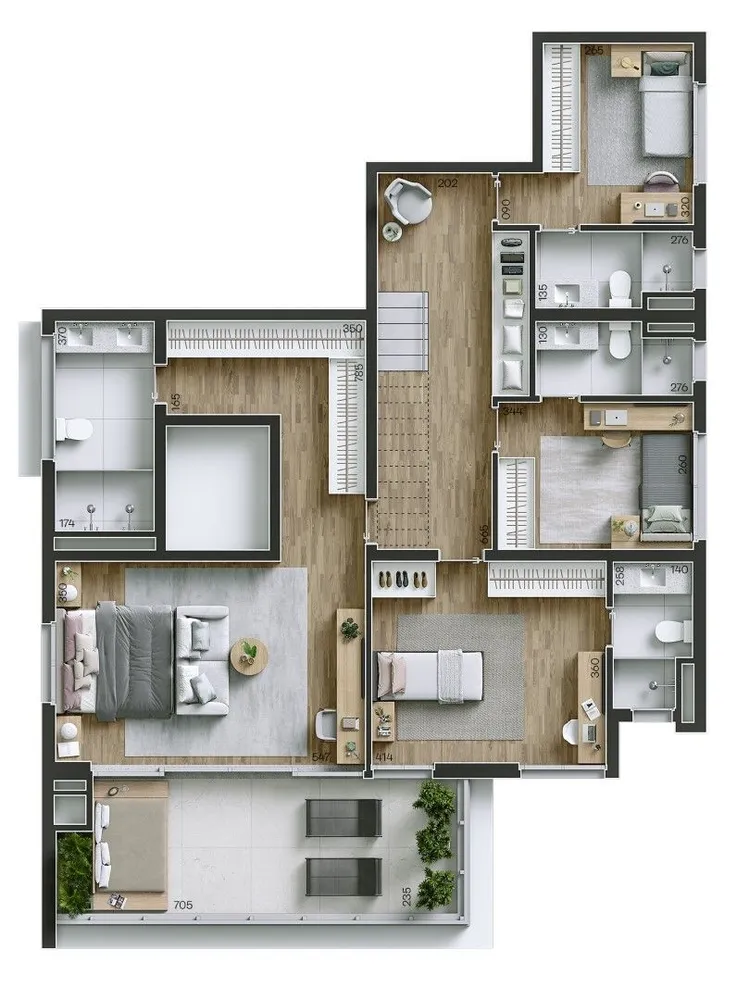 Apartamento, 3 quartos, 134 m² - Foto 7