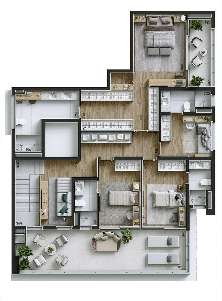 Apartamento, 3 quartos, 134 m² - Foto 6