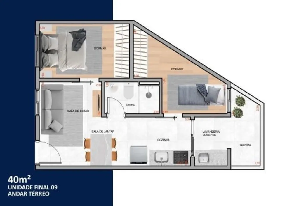 Kitnet-Studio, 30 m² - Foto 6