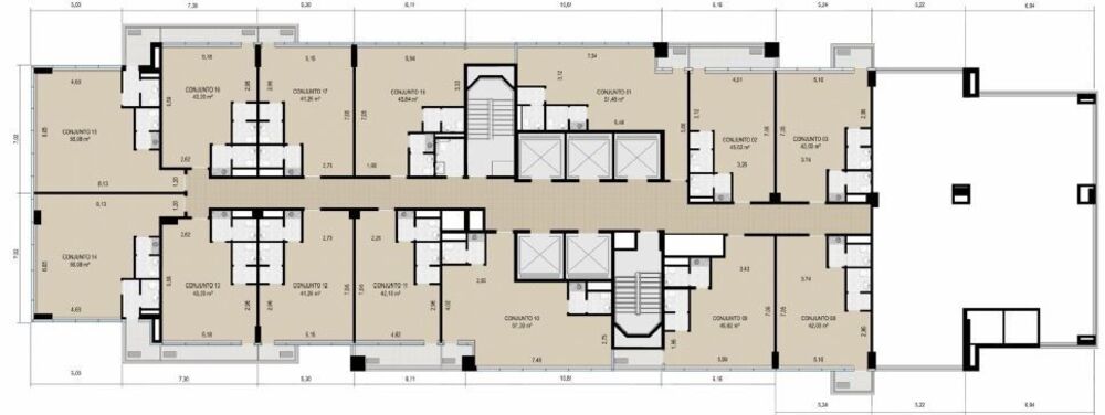 Sala-Conjunto, 42 m² - Foto 11