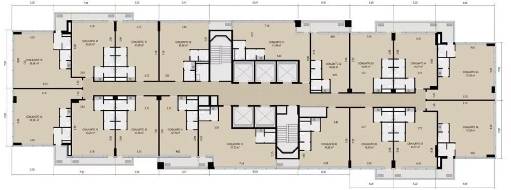 Sala-Conjunto, 42 m² - Foto 10
