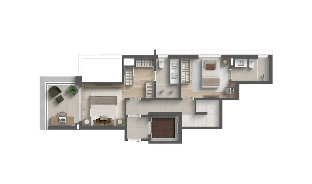 Apartamento, 2 quartos, 127 m² - Foto 11