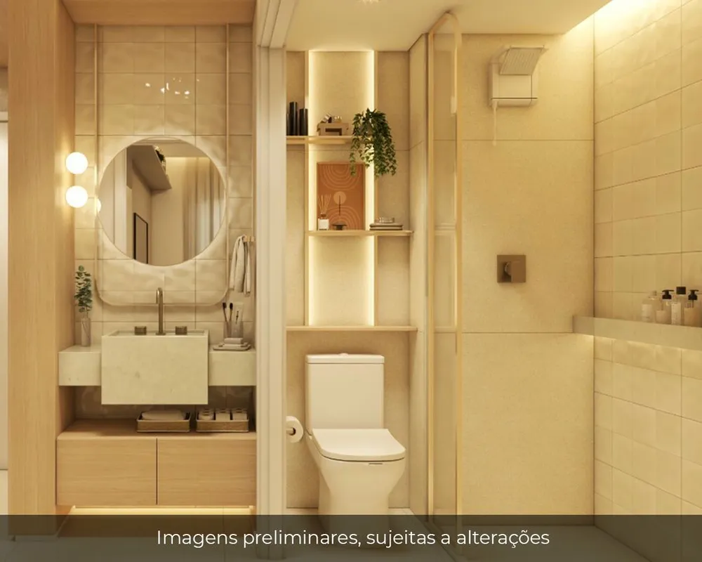 Apartamento, 2 quartos, 33 m² - Foto 6