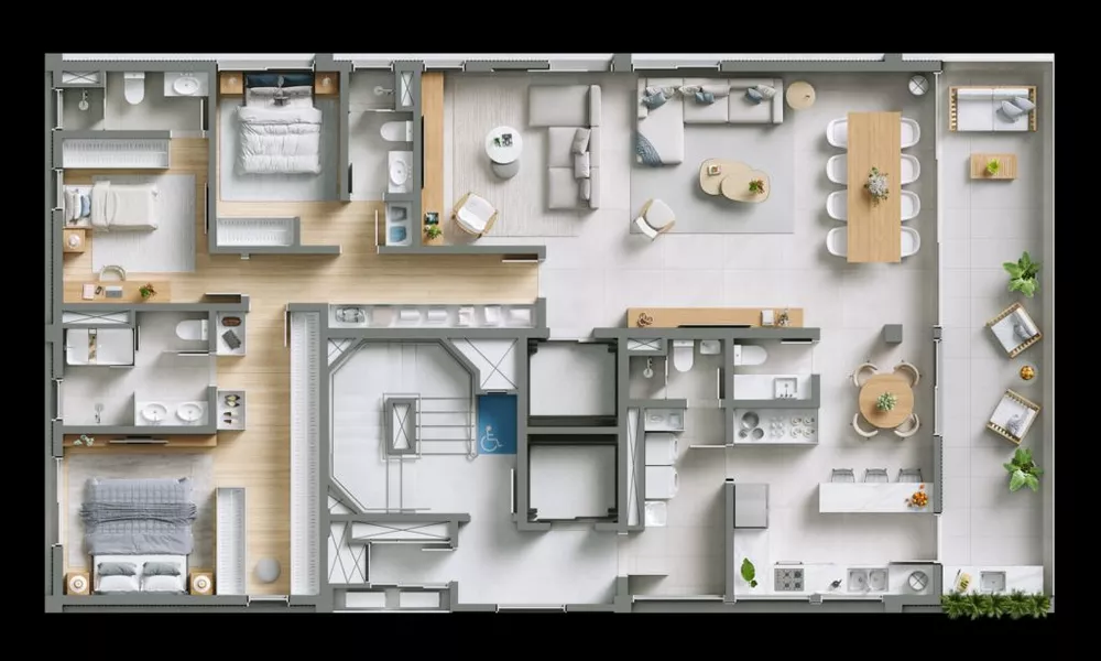 Apartamento, 4 quartos, 191 m² - Foto 4