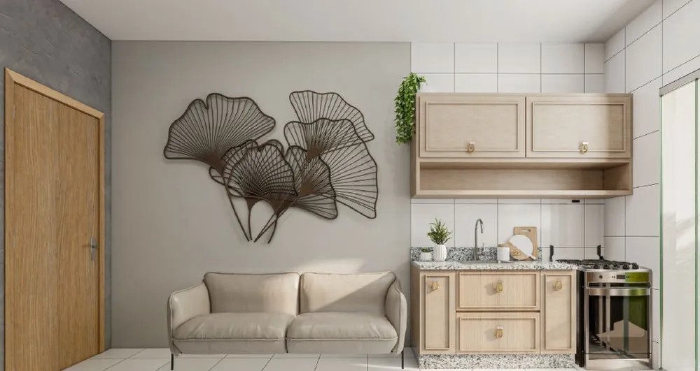 Apartamento, 2 quartos, 39 m² - Foto 2