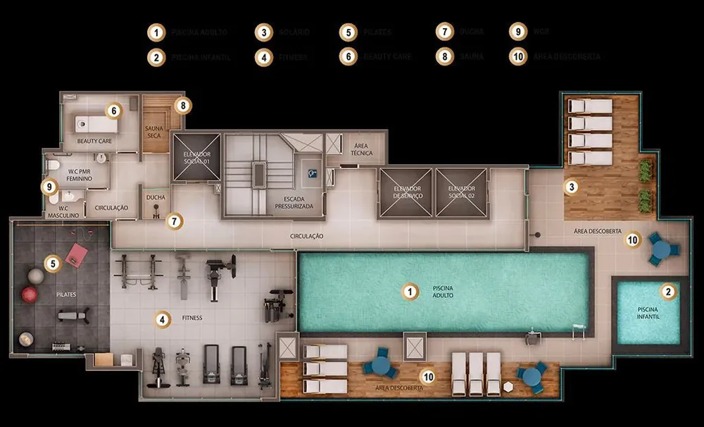 Apartamento, 3 quartos, 130 m² - Foto 6