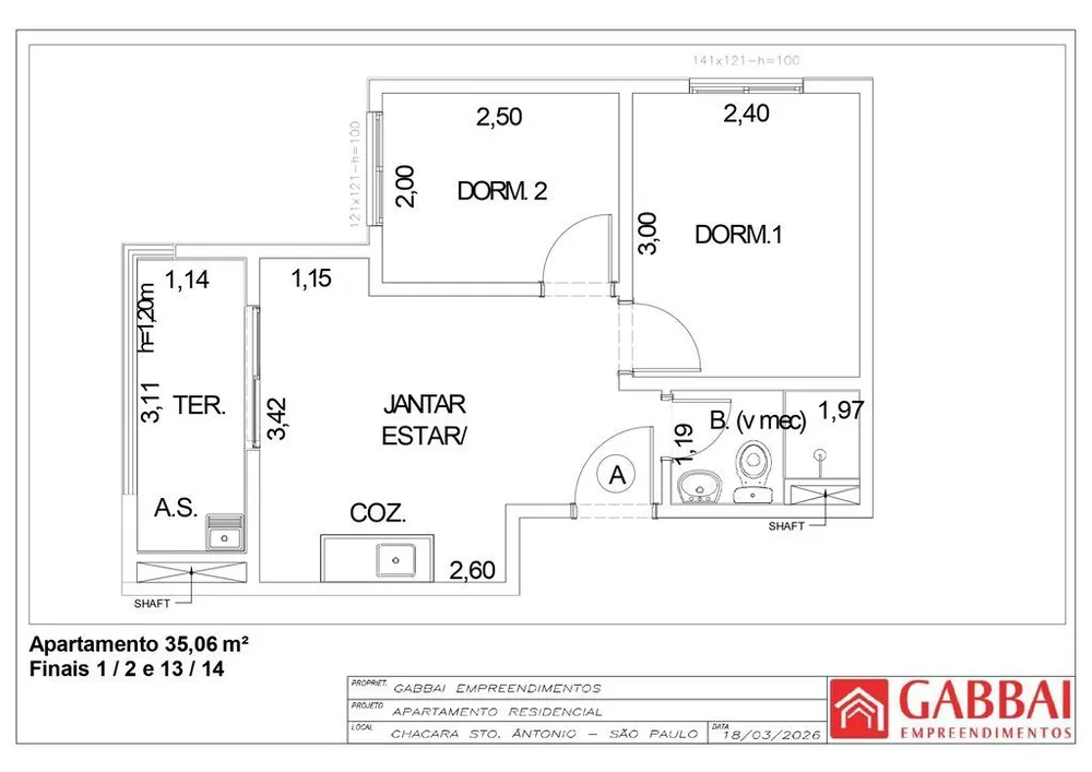 Apartamento, 1 quarto, 25 m² - Foto 11