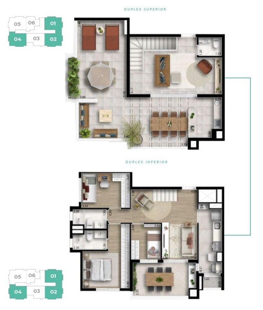 Apartamento, 2 quartos, 129 m² - Foto 20