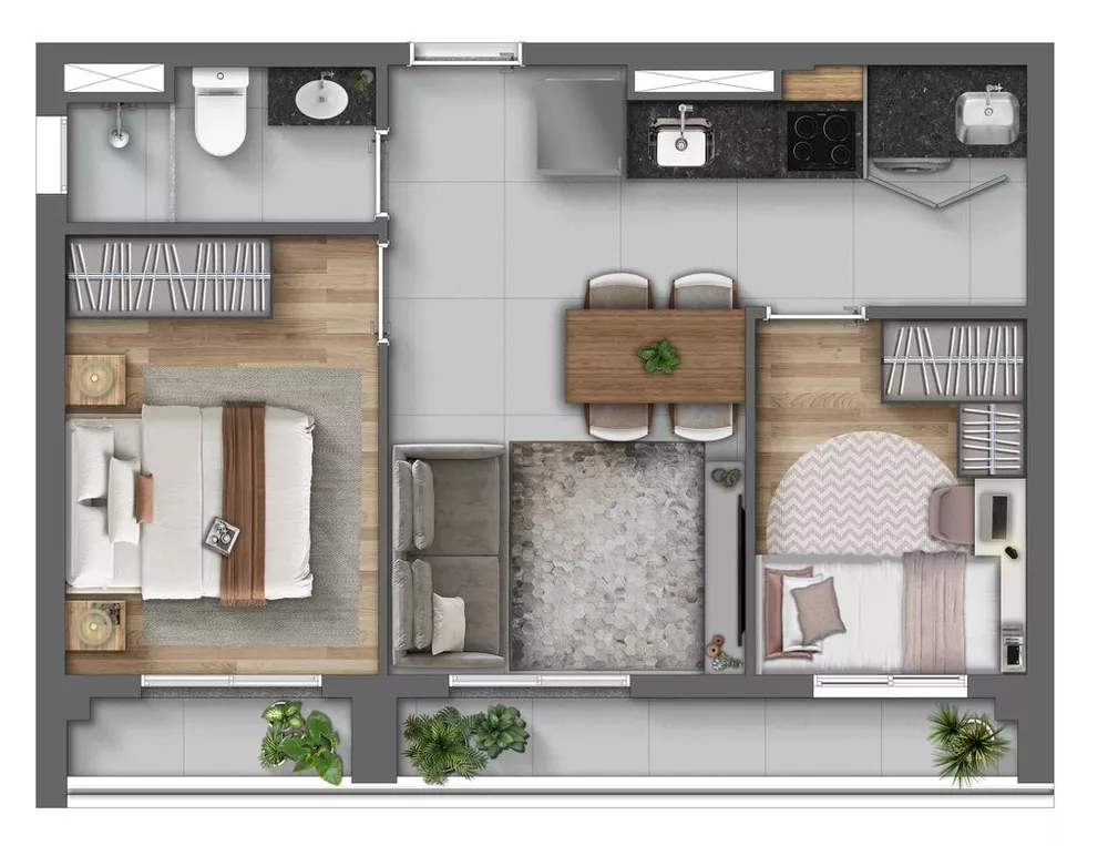 Apartamento, 1 quarto, 29 m² - Foto 33