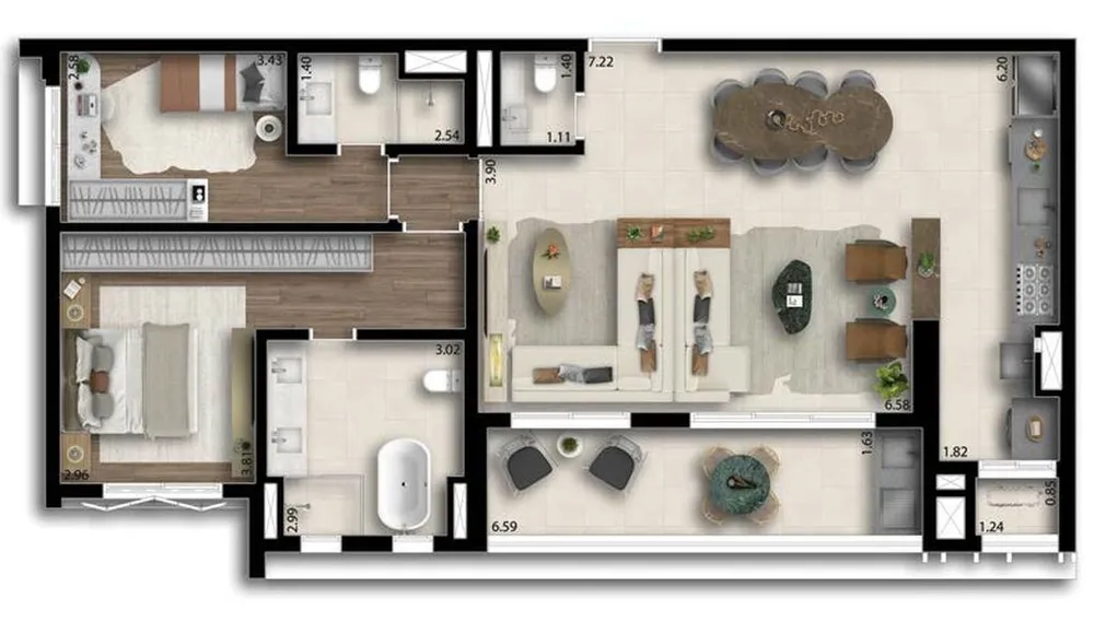 Apartamento, 3 quartos, 120 m² - Foto 8