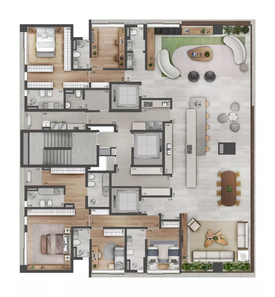 Apartamento, 3 quartos, 173 m² - Foto 4