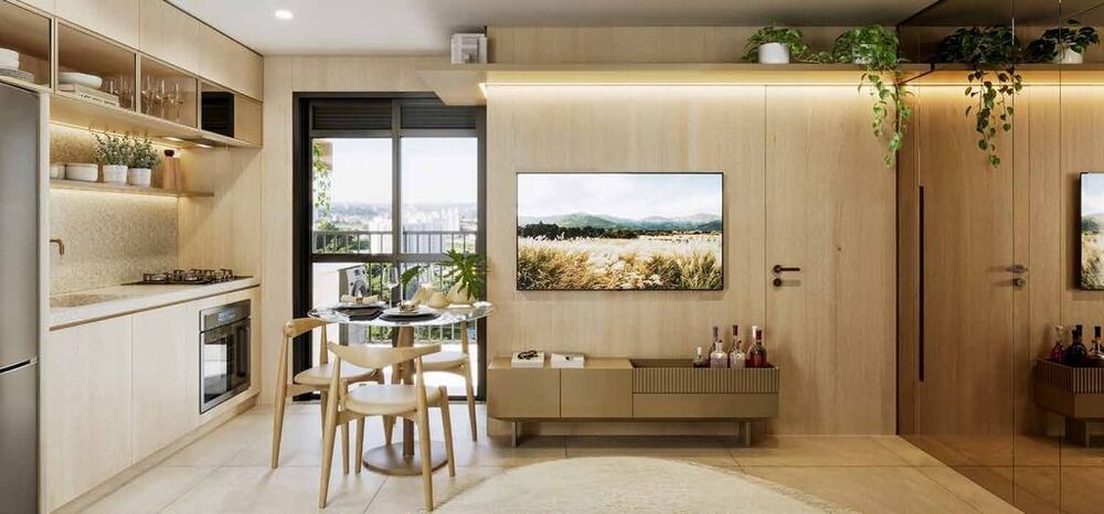 Apartamento à venda com 2 quartos, 37m² - Foto 3