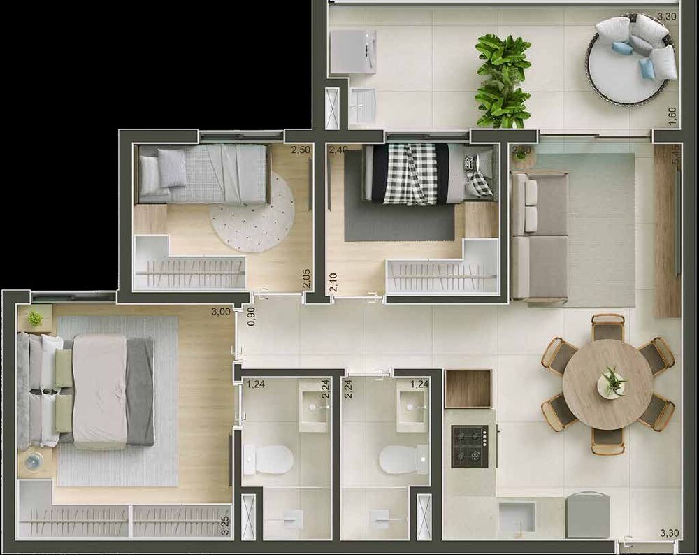 Apartamento à venda com 2 quartos, 37m² - Foto 11