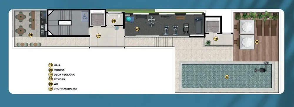 Apartamento, 1 quarto, 31 m² - Foto 2