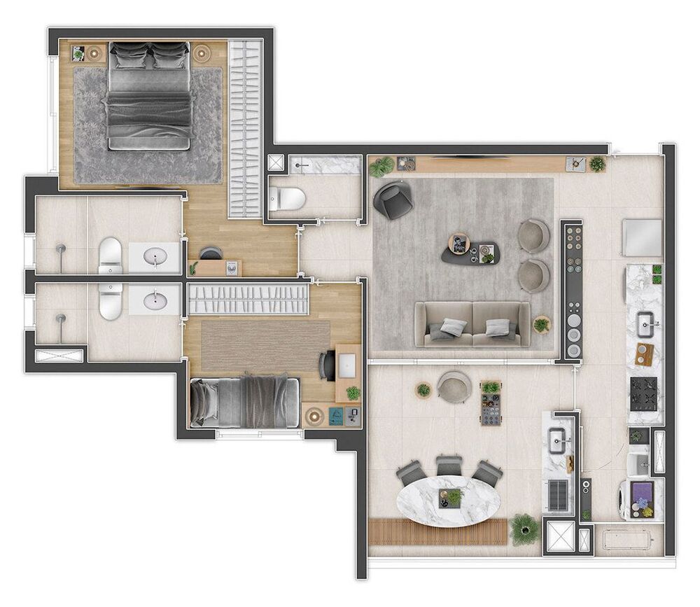 Apartamento, 2 quartos, 69 m² - Foto 20