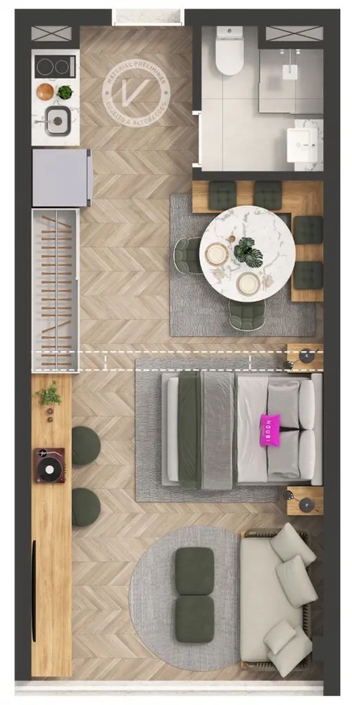 Apartamento, 46 m² - Foto 5