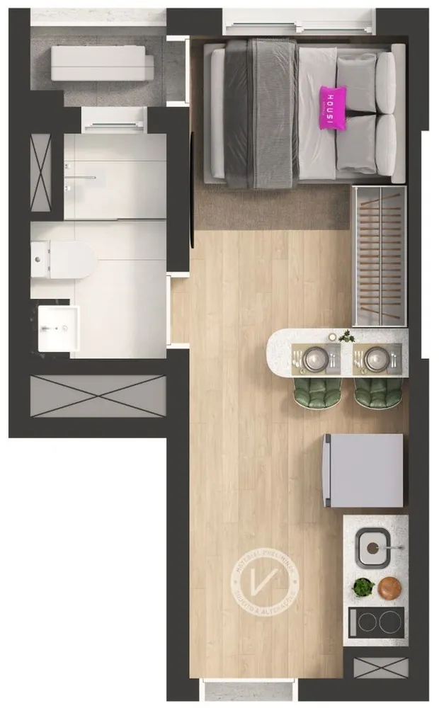 Apartamento, 46 m² - Foto 3