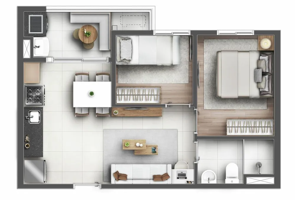 Cobertura, 3 quartos, 152 m² - Foto 12
