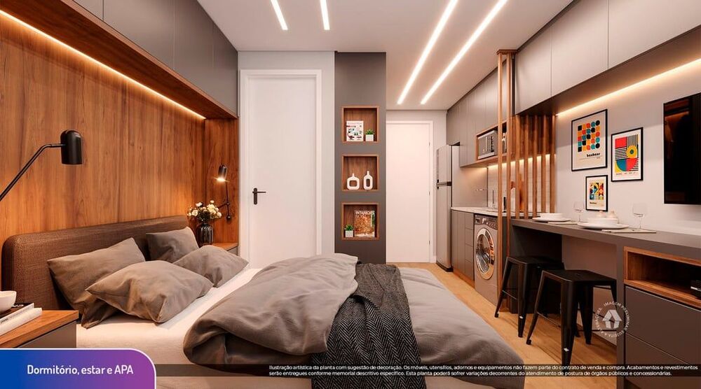 Cobertura, 1 quarto, 58 m² - Foto 2