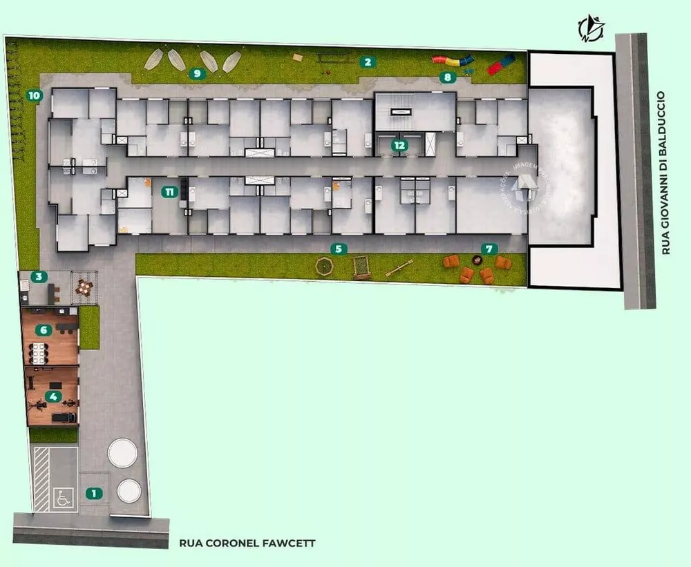 Cobertura, 1 quarto, 58 m² - Foto 3