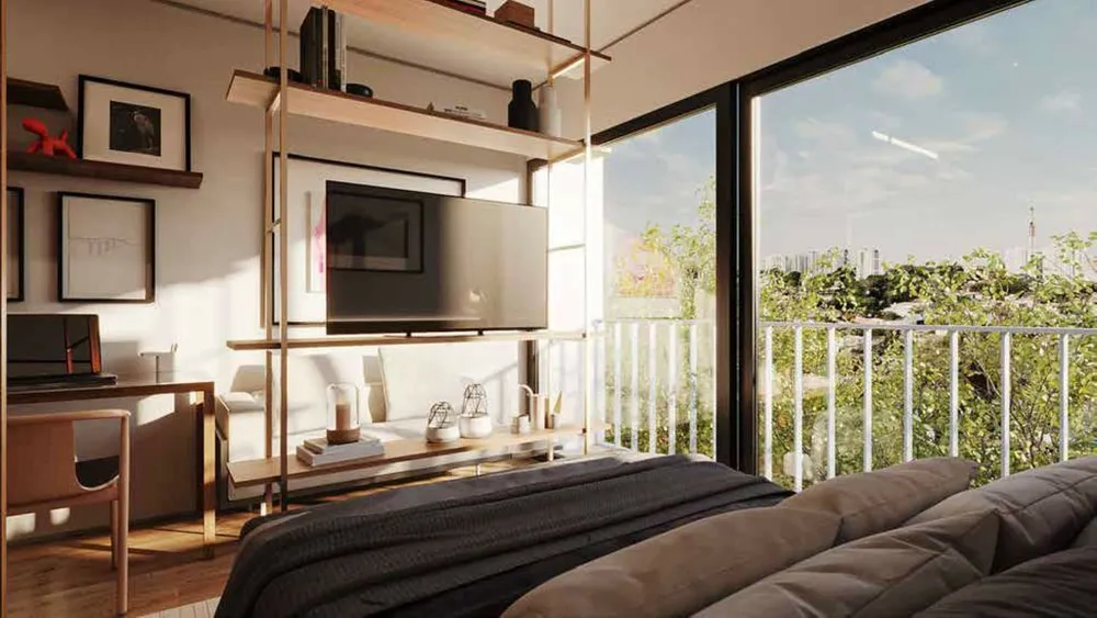 Apartamento, 1 quarto, 33 m² - Foto 5