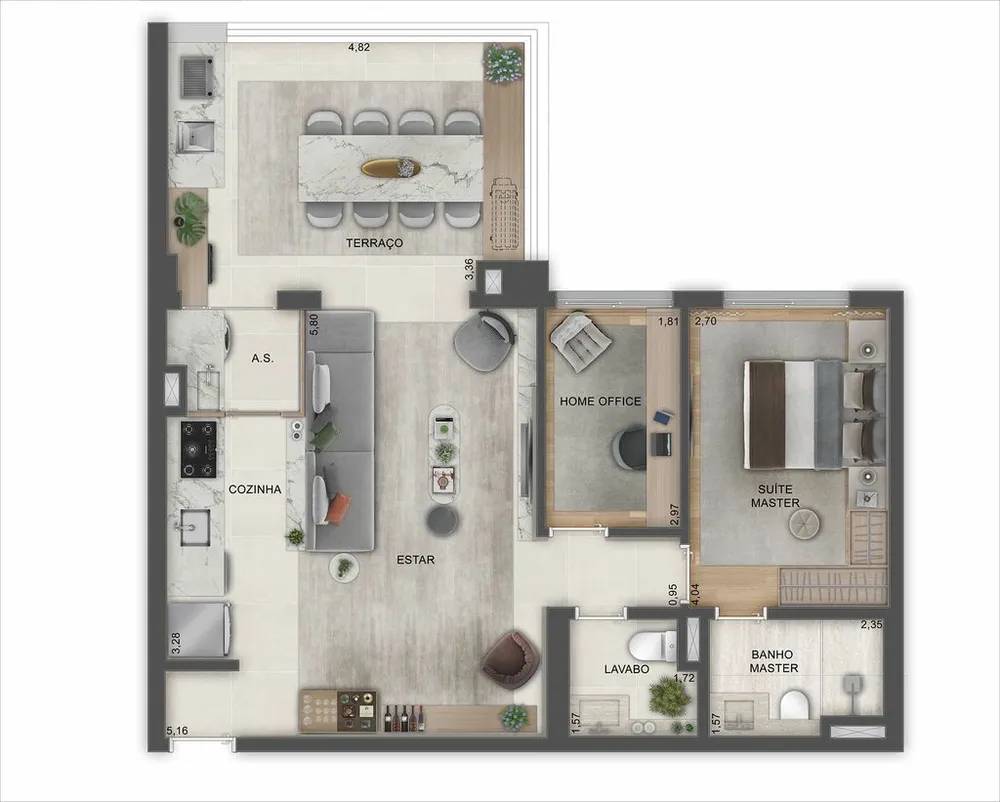 Sala-Conjunto, 40 m² - Foto 11