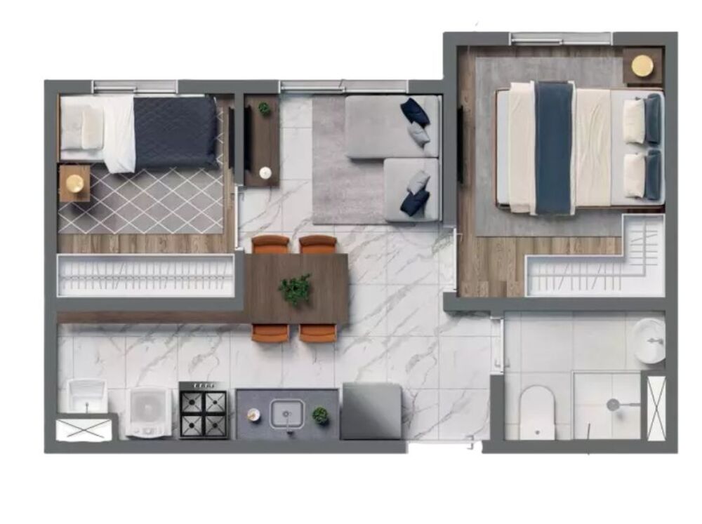 Apartamento, 1 quarto, 24 m² - Foto 9