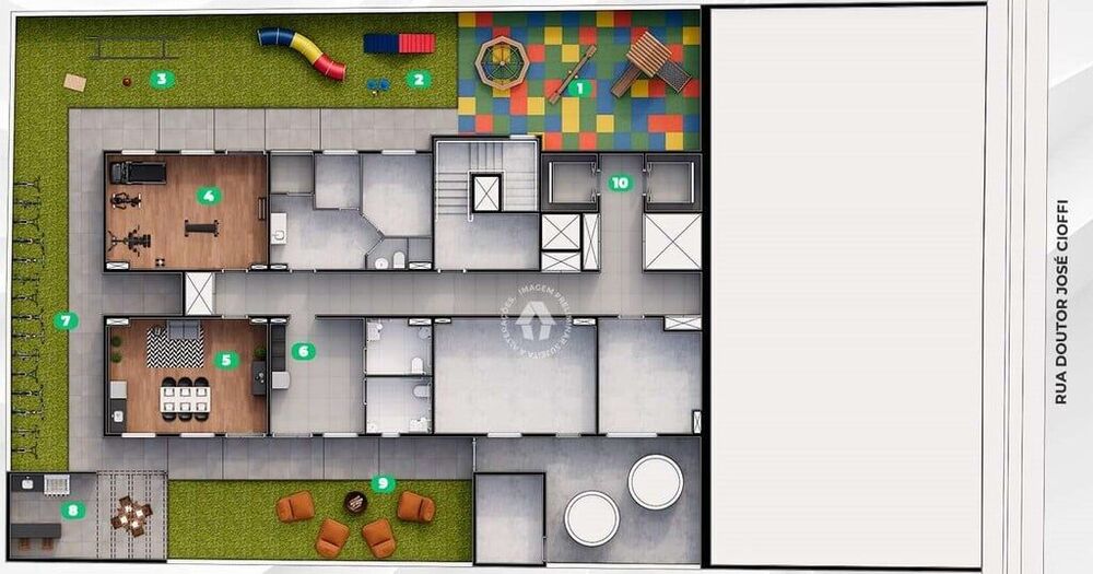 Cobertura, 1 quarto, 69 m² - Foto 24