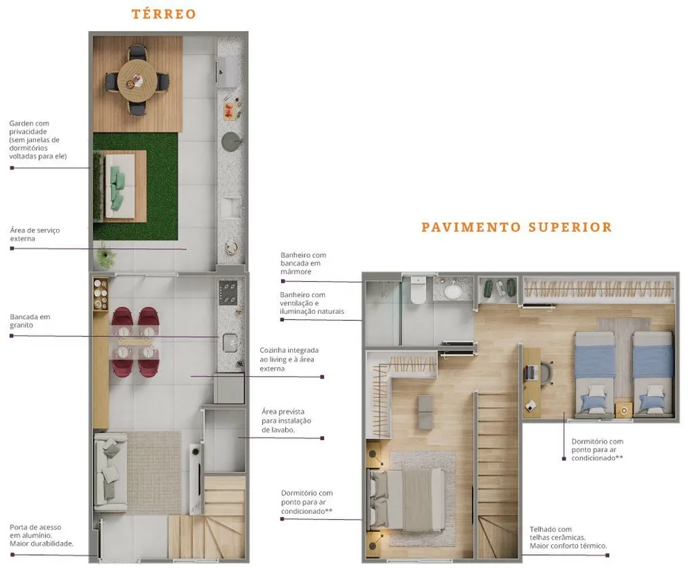 Casa de Condomínio, 2 quartos - Foto 10