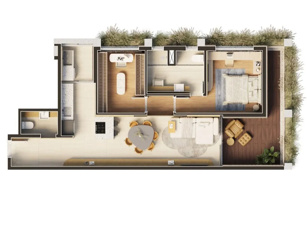 Cobertura, 2 quartos, 138 m² - Foto 9