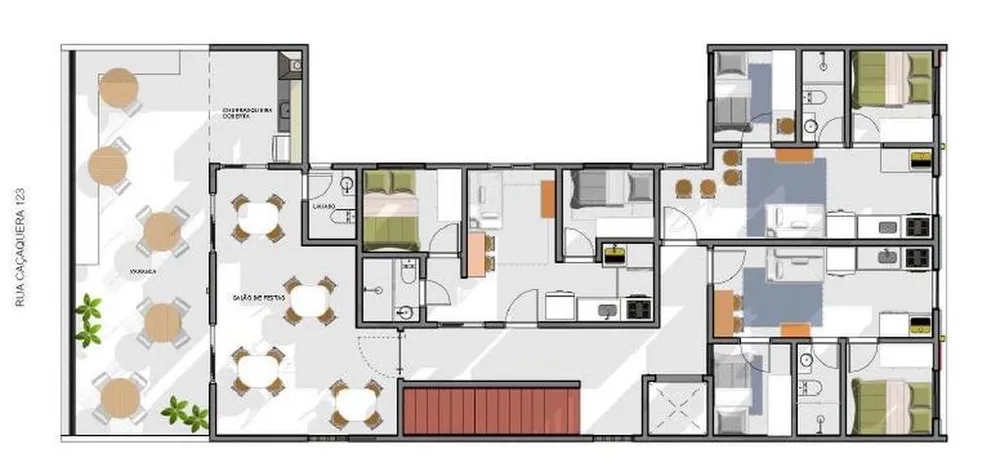 Apartamento, 1 quarto, 27 m² - Foto 7