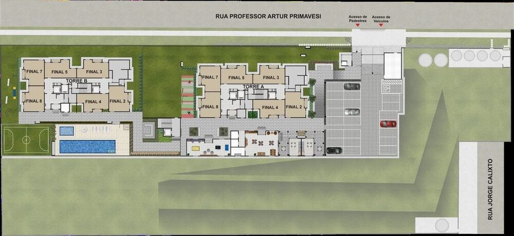 Apartamento à venda com 2 quartos, 37m² - Foto 3
