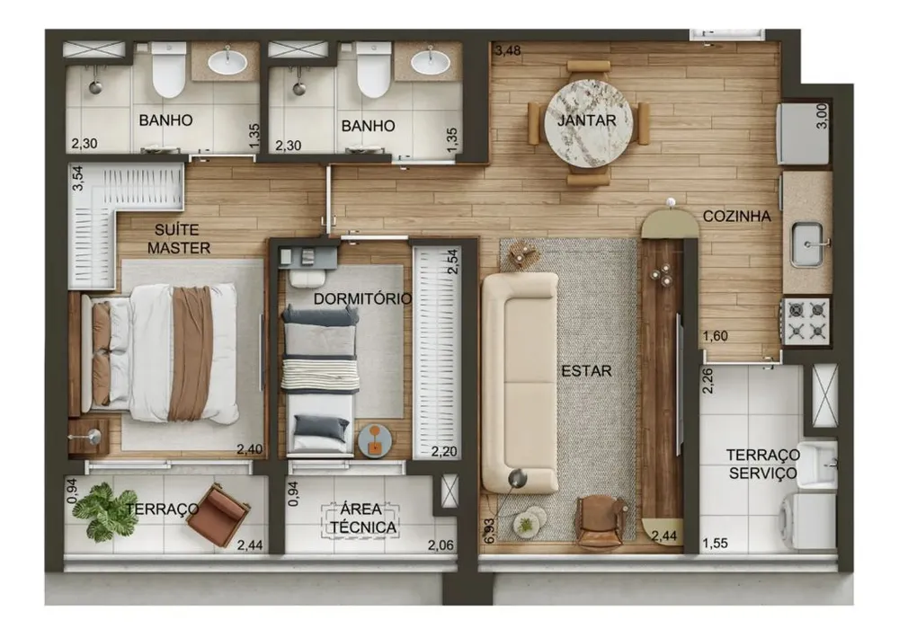 Kitnet-Studio, 22 m² - Foto 9