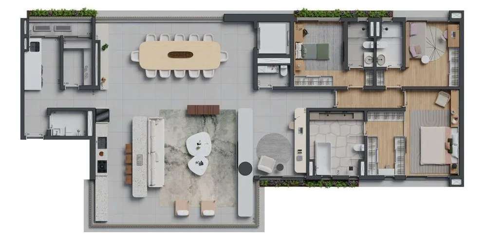 Apartamento, 3 quartos, 205 m² - Foto 8