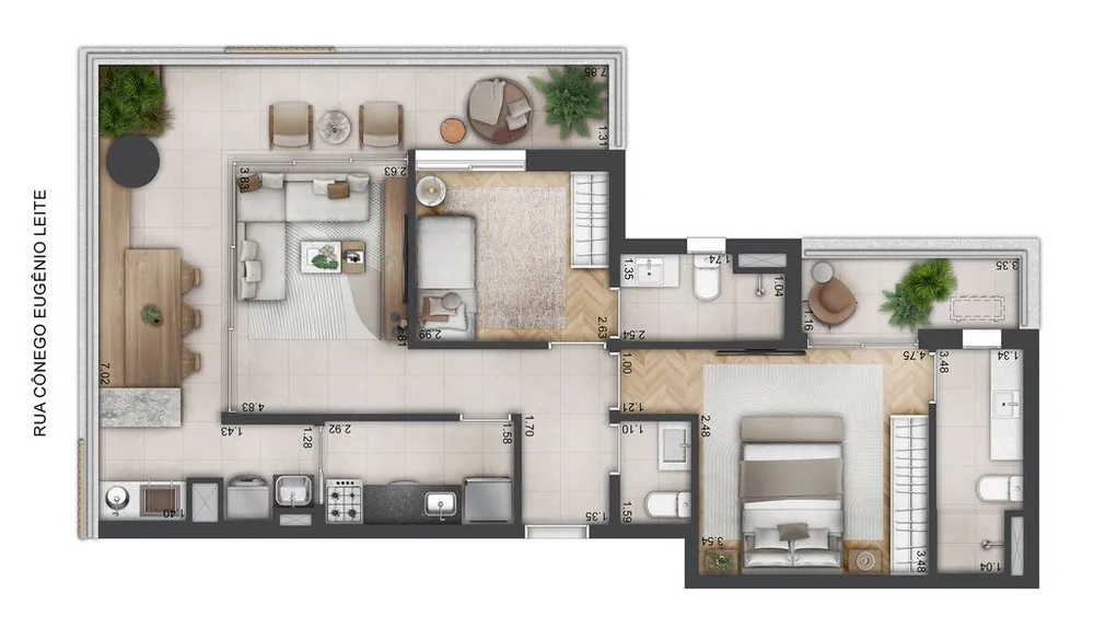 Apartamento, 3 quartos, 174 m² - Foto 11