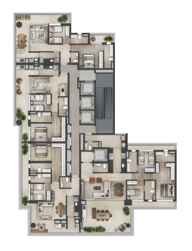 Apartamento, 3 quartos, 174 m² - Foto 1