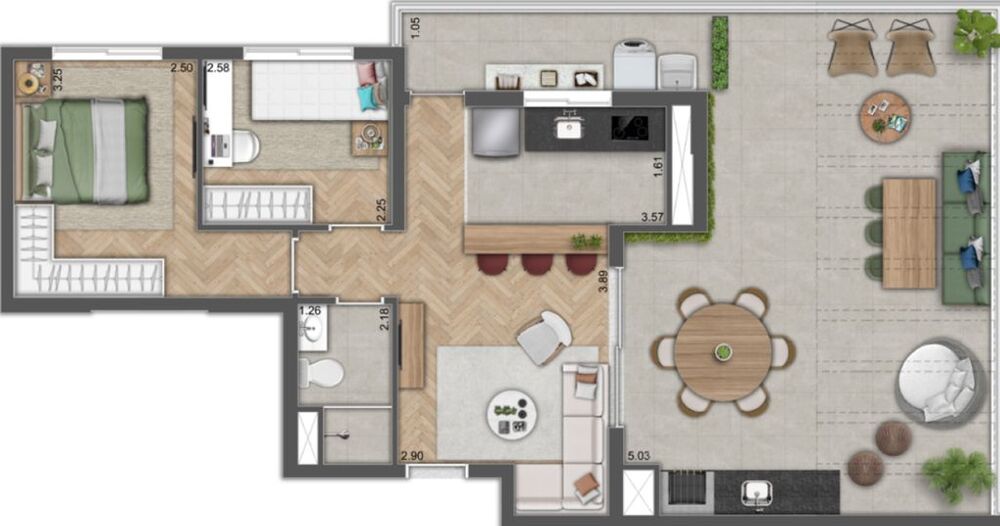 Apartamento, 2 quartos, 52 m² - Foto 23