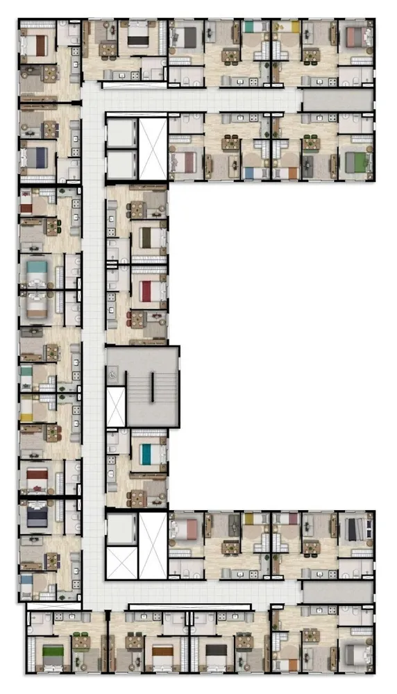 Apartamento, 2 quartos, 34 m² - Foto 6