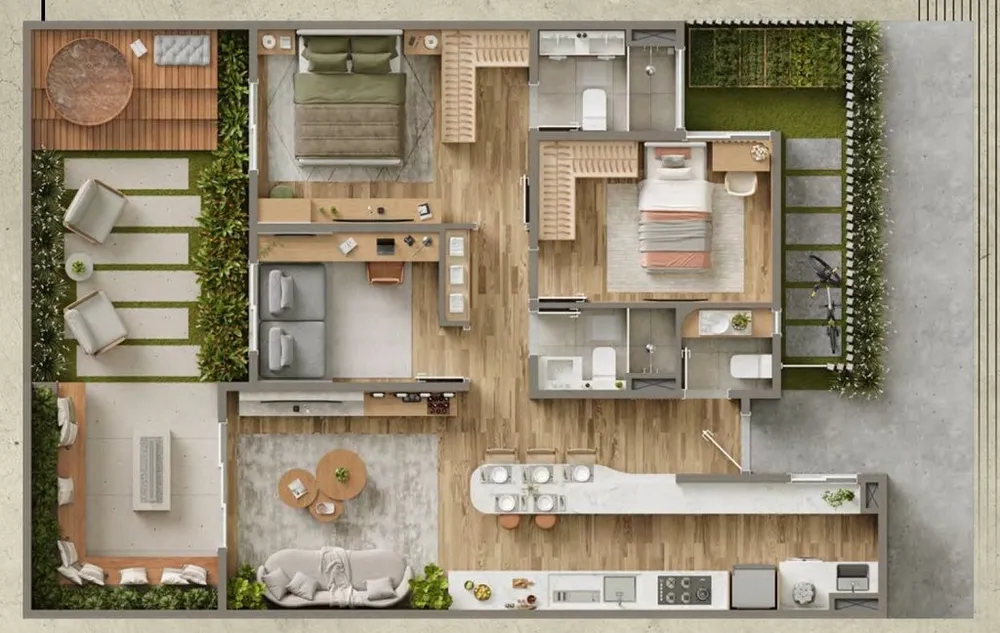 Casa de Condomínio, 3 quartos - Foto 6