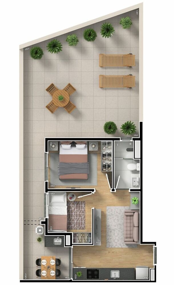 Apartamento à venda com 1 quarto, 40m² - Foto 30