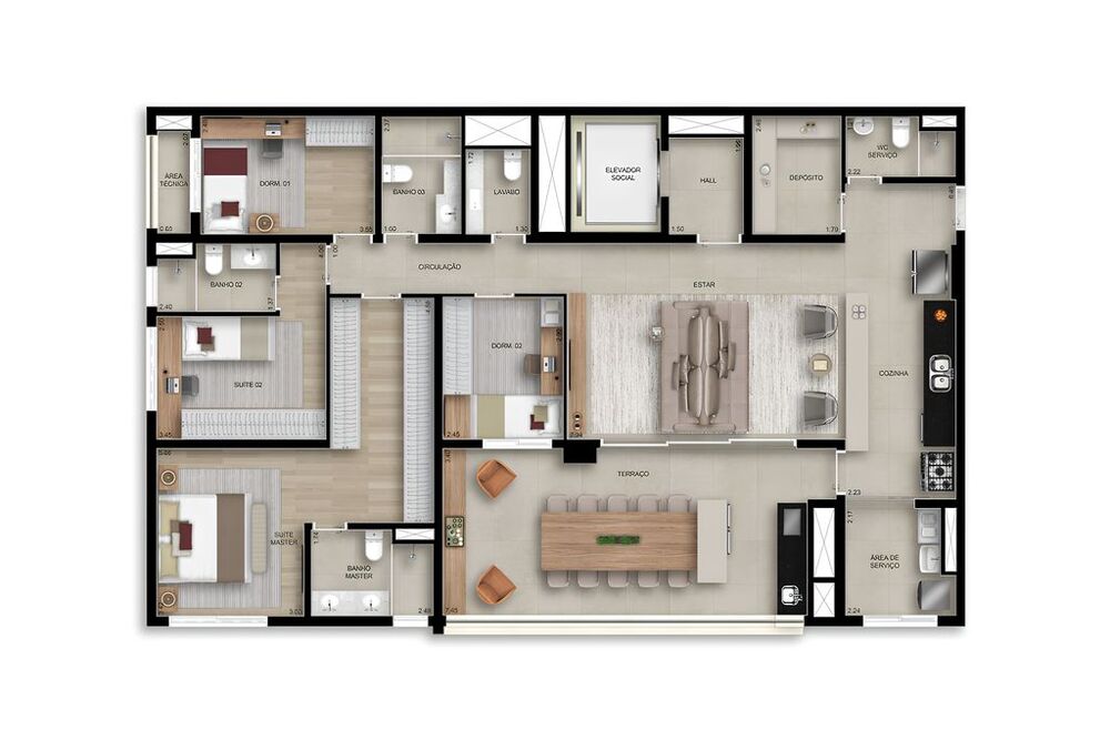 Apartamento, 3 quartos, 88 m² - Foto 15
