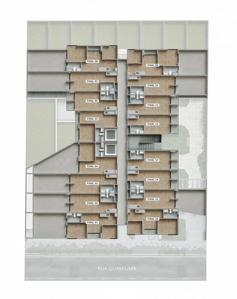 Apartamento, 2 quartos, 36 m² - Foto 6