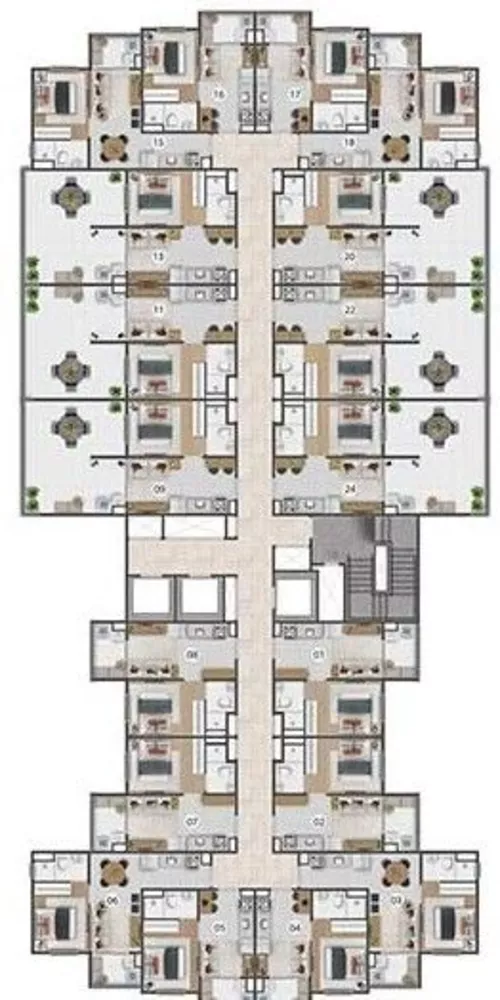 Apartamento à venda com 1 quarto, 25m² - Foto 2