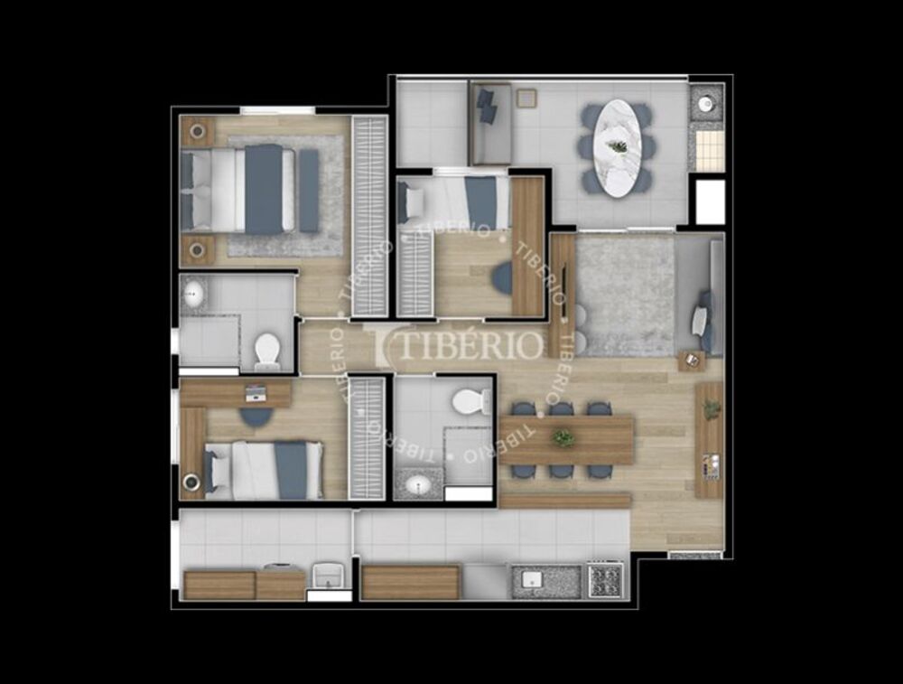 Apartamento à venda com 3 quartos, 75m² - Foto 9